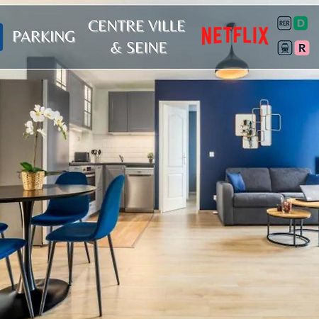 Appartement L'Ilot Bleu Paradis Melun Exterior foto